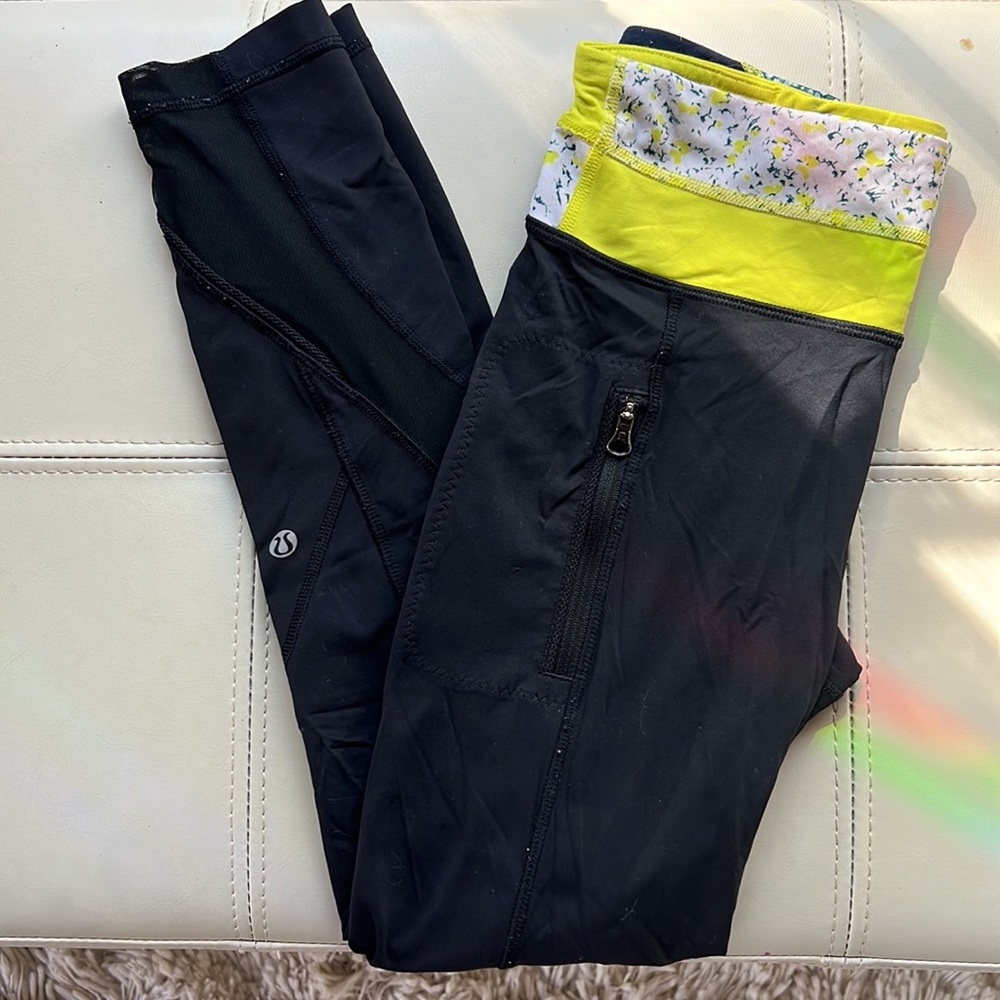 Lululemon Cropped Leggings Size 4